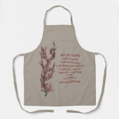 Inspiration nur für heute schürze (Vorderseite)