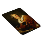 Inspiration (Öl auf Leinwand) Magnet (Rechte Seite)