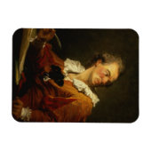 Inspiration (Öl auf Leinwand) Magnet (Horizontal)