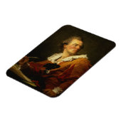 Inspiration (Öl auf Leinwand) Magnet (Linke Seite)