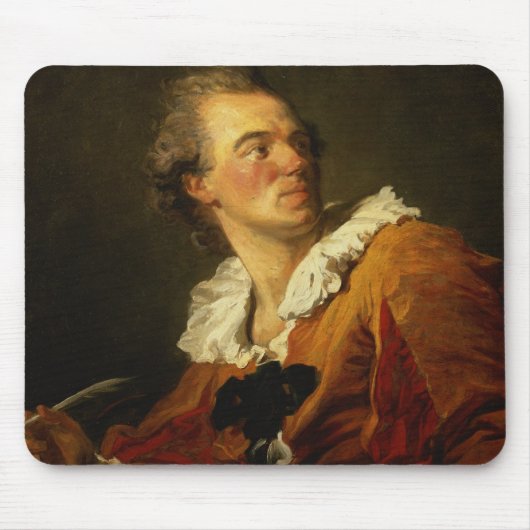 Inspiration (Öl auf Leinwand) Mousepad (Vorne)