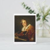 Inspiration (Öl auf Leinwand) Postkarte (Stehend Vorderseite)