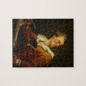 Inspiration (Öl auf Leinwand) Puzzle (Horizontal)