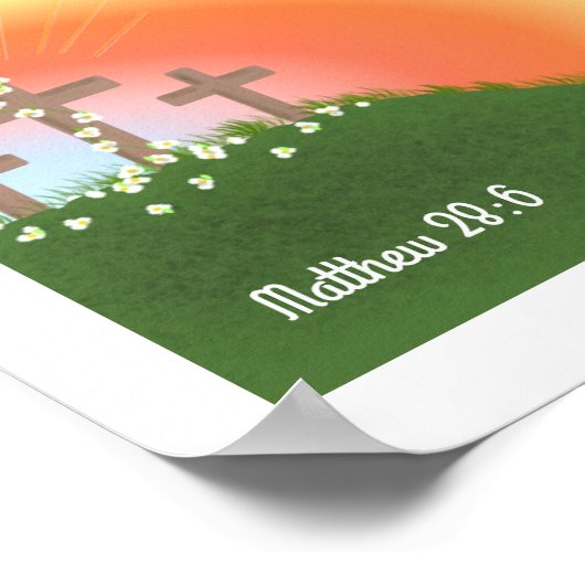 Inspiration Ostersonne Poster (Ecke)