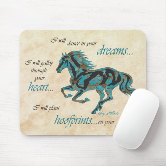 Inspiration Pferdewächter Mousepad (Mit Mouse)