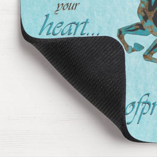 Inspiration Pferdewächter Mousepad (Ecke)