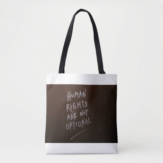 Inspiration-Phrase Tote Bag Tasche (Vorderseite)