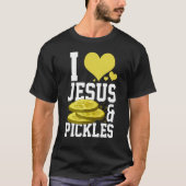 Inspiration Pickle katholische Gebet Liebe Christi T-Shirt (Vorderseite)