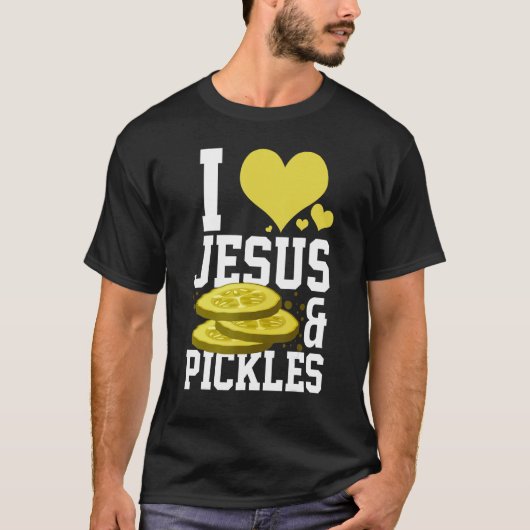 Inspiration Pickle katholische Gebet Liebe Christi T-Shirt (Vorderseite)