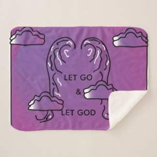 Inspiration Pillow Purple Sherpadecke