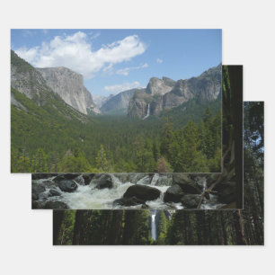 Inspiration Point im Yosemite-Nationalpark Geschenkpapier Set