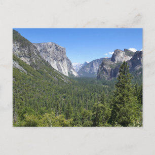 Inspiration Point im Yosemite-Nationalpark Postkarte
