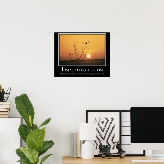 Inspiration Poster (Heimbüro)