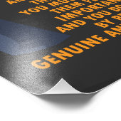 Inspiration Power Führer Schwarze Geschichte Monat Fotodruck (Ecke)