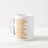 Inspiration Power Führer Schwarze Geschichte Monat Kaffeetasse (Vorderseite Links)