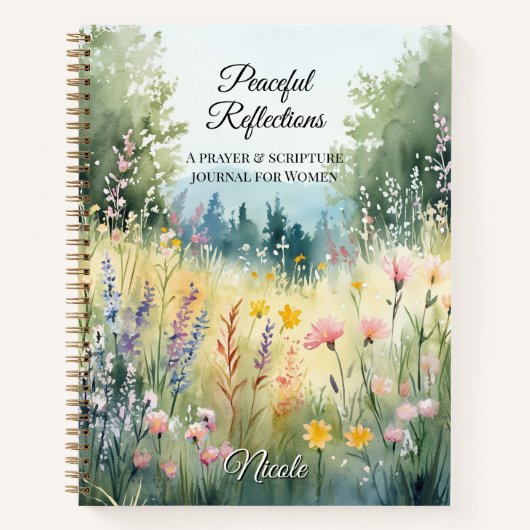 Inspiration-Prayer-Notebook Notizblock (Vorderseite)