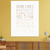 Inspiration Print on Leinwand (Insitu (Wohnzimmer))