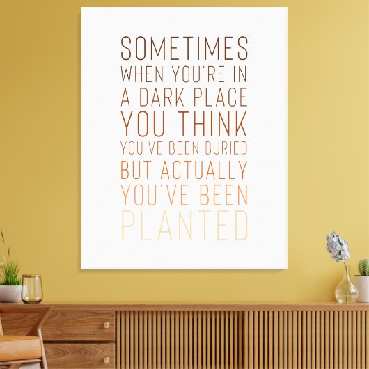 Inspiration Print on Leinwand (Insitu (Wohnzimmer))