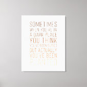 Inspiration Print on Leinwand (Vorderseite)