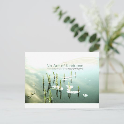 Inspiration Quot Postkarte (Stehend Vorderseite)