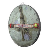 Inspiration Rabbit: Immer Liebe Zeichenkunst druck Dartscheibe (Vorderseite rechts)