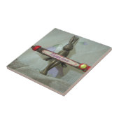 Inspiration Rabbit: Immer Liebe Zeichenkunst druck Fliese (Seite)