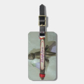 Inspiration Rabbit: Immer Liebe Zeichenkunst druck Gepäckanhänger (Vorderseite vertikal)