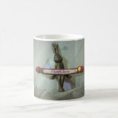 Inspiration Rabbit: Immer Liebe Zeichenkunst druck Kaffeetasse (Mittel)