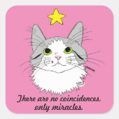 Inspiration Ragdoll Cat Gizmo Miracles Aufkleber (Vorderseite)