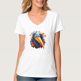 Inspiration Rainbow Positiver & Inclusive T - Shir T-Shirt
