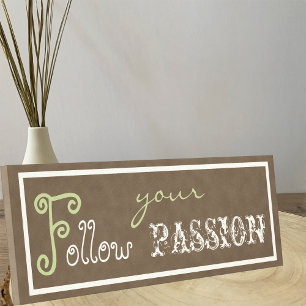 Inspiration Redewendungen Geschenke Wrapped Canvas Leinwanddruck