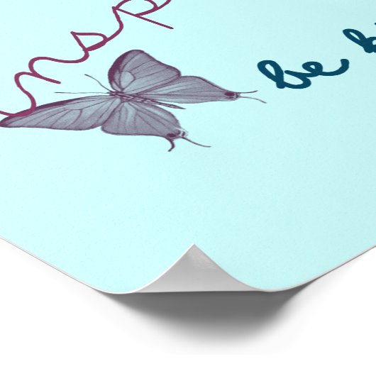 Inspiration-Redewendungen Poster (Ecke)