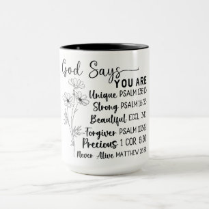 Inspiration/Religiöse/Bibelverse Tasse