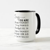 Inspiration/Religiöse/Bibelverse Tasse (VorderseiteRechts)