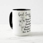 Inspiration/Religiöse/Bibelverse Tasse (Vorderseite Links)