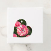 Inspiration Rosa Liebe Zitat Blumenherz Herz Geschenkanhänger (Beispiel)