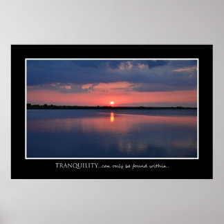 Inspiration Ruhe Poster 36 x 24