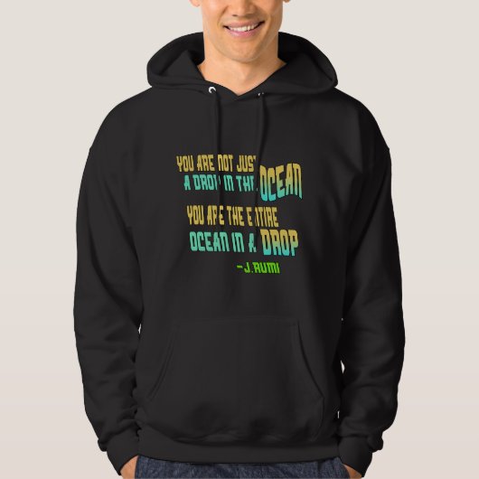 Inspiration Rumi Quote T - Shirt (Vorderseite)