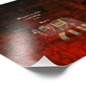 Inspiration Rumi, was Sie Zitat suchen Fotodruck (Ecke)