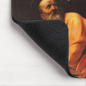 Inspiration Saint Matthew Caravaggio Malkunst Mousepad (Ecke)