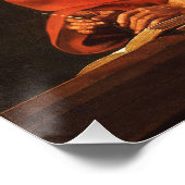 Inspiration Saint Matthew Caravaggio Malkunst Poster (Ecke)