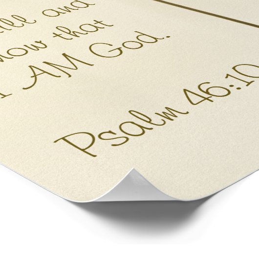 Inspiration Schrift Kunstbraun-Grasköpfe Poster (Ecke)