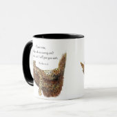 Inspiration, Schrift, Matthew 11:28, Leopard Tasse (Vorderseite Links)