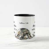 Inspiration, Schrift, Matthew Gib dir Erholung Tasse (Zentrum)