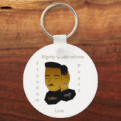 Inspiration Schwarze Geschichte Monat Schlüsselanh Schlüsselanhänger (Vorderseite)