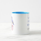 Inspiration Scripture Isaiah 40:10 Bluebird Tasse (Zentrum)