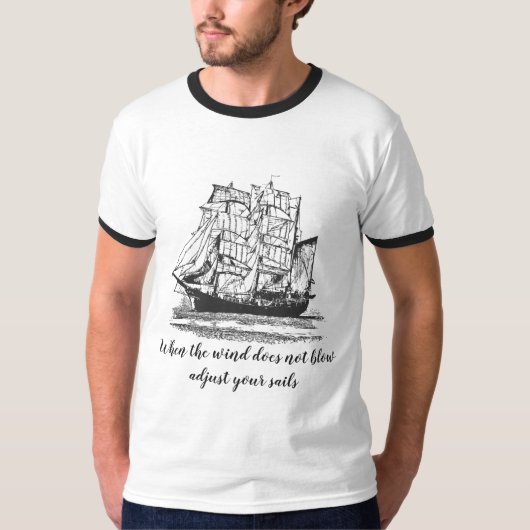 Inspiration Segelangebot passen Sie Ihre Segel an T-Shirt (Vorderseite)