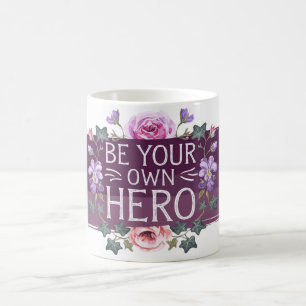 Inspiration sei Ihr eigener Held-Wrap Kaffeetasse