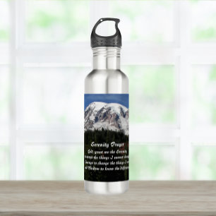 Inspiration Serenity Prayer Rainier Edelstahlflasche