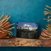 Inspiration Serenity Prayer Rainier Fotoplatte (Seite)